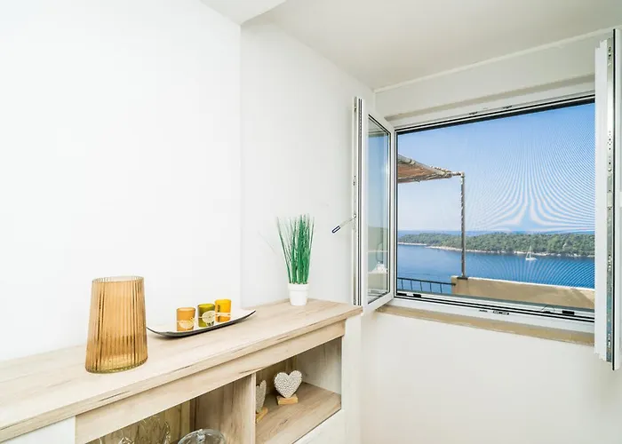 公寓 Zlatni Potok With Seaview *