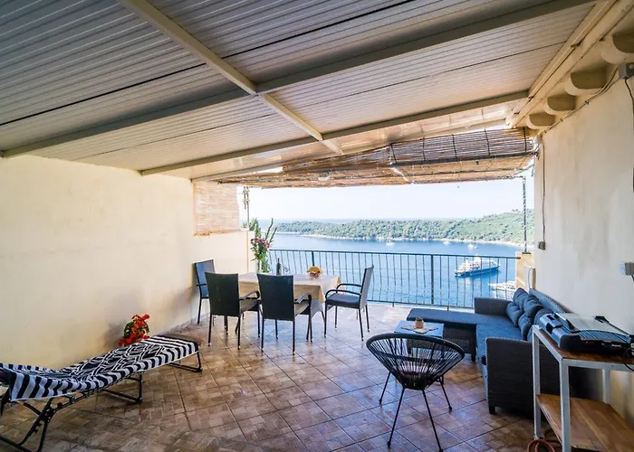 Zlatni Potok With Seaview 公寓 杜布罗夫尼克